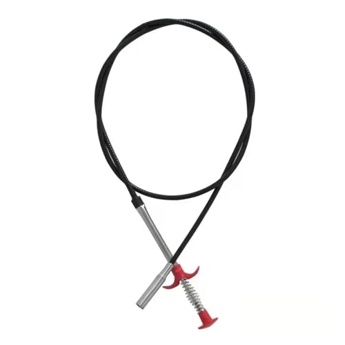 SJSJJAH 60/90CM Küchenspüle Reinigung Rohr Pümpel und Waschbecken Kanalisation Toilette Entstopfung mit Haltegriff Vier-Backen Pickup Unblocker(90CM 2PCS) von SJSJJAH