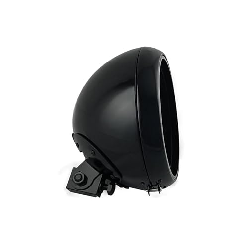SJSJJAH 7" Motorrad-Scheinwerfergehäuse 1986-2014 Nur Halterungsgehäuse(1057-Glossy Black) von SJSJJAH