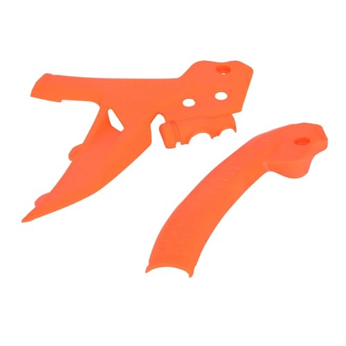 SJSJJAH ABS Motorradteile Rahmenschutz Vorderseite Seitenabdeckung Panels Karosserieabdeckung for SX SX-F XC XC-F 125 250 300 350 450 2023-2024(Orange) von SJSJJAH