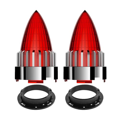 SJSJJAH Bullet Blinker Überschall-Kontrollleuchte(Only Red Lens) von SJSJJAH