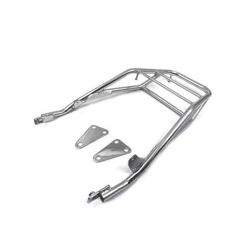 SJSJJAH CB400SS CL400 Motorrad-Heckgepäckträger, hinterer Frachtträgerhalter for CB 400SS CL 400 CB400 NC41 2002–2006 2003 2004 05(Silver) von SJSJJAH