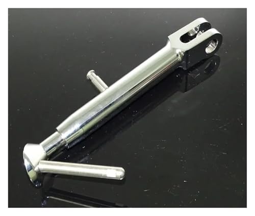 SJSJJAH Einstellbare Kickstand Fuß Seite stehen Unterstützung for MT-07 FZ-07 MT07 FZ07 2014 2015 2016 2017 2018 2019 2020(Chrome) von SJSJJAH