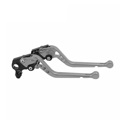 SJSJJAH Einstellbarer Motorrad-Bremskupplungshebel for R1 2009-2014(Silver-Long) von SJSJJAH