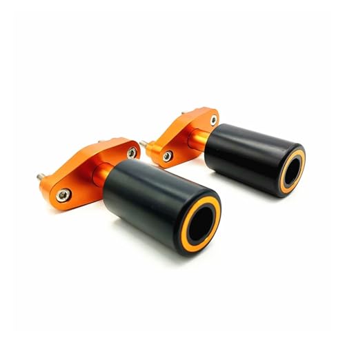 SJSJJAH For 200 390 DUKE RC Motorradzubehör Rahmen Anti-Drop-Schieberegler Körperschutz Anti-Drop-Kleber(Orange) von SJSJJAH
