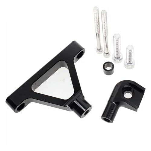SJSJJAH For 6R -6R 6R 2007 2008 Motorrad Stabilisator Lenkung Dämpfer Montage Halterung Unterstützung Kit(Black) von SJSJJAH