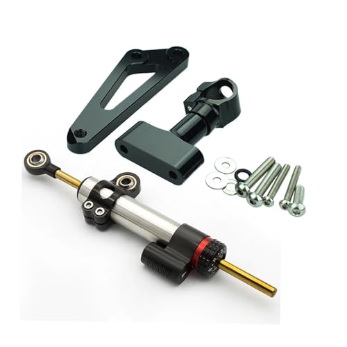 SJSJJAH For CB600F CB 600 F 2007 2008 2009 2010-2016 Motorrad Lenkungsstabilisator Dämpferhalterung Unterstützung Montagesatz(Damper n Bracket E) von SJSJJAH