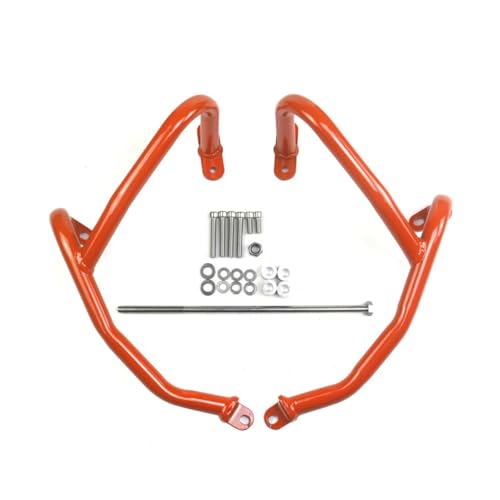 SJSJJAH For Duke 390 2024 Motor Stoßstange Wache Crash Bars Rahmen Slider Protector von SJSJJAH