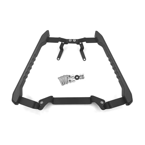 SJSJJAH For MT03 25 R3 25 14-23 Motorradzubehör Beifahrerarmlehne Rücksitz Armlehne Dekorative Lenkerhalterung Sitzgreifer(Black) von SJSJJAH