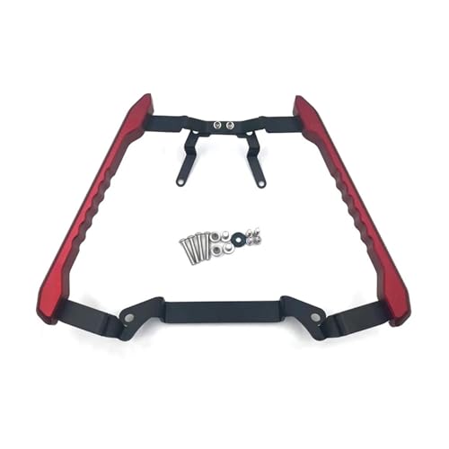 SJSJJAH For MT03 25 R3 25 14-23 Motorradzubehör Beifahrerarmlehne Rücksitz Armlehne Dekorative Lenkerhalterung Sitzgreifer(Red) von SJSJJAH