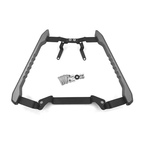 SJSJJAH For MT03 25 R3 25 14-23 Motorradzubehör Beifahrerarmlehne Rücksitz Armlehne Dekorative Lenkerhalterung Sitzgreifer(Titanium) von SJSJJAH