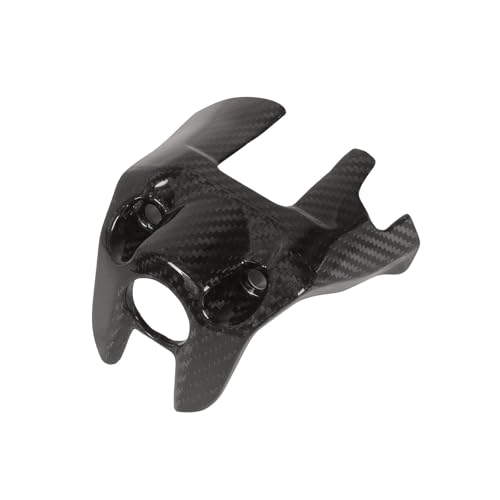 SJSJJAH For Monster 797 821 2017 2018 Real Carbon Fiber Schalter Schlüssel Carbon Block Schlüssel Abdeckung Schlüssel Zündung Motorrad Modifikation(Gloss Twill) von SJSJJAH