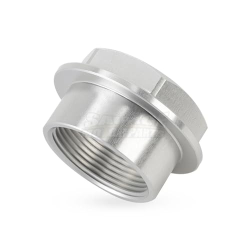 SJSJJAH For Multistrada 937 950 1100 1200 Vorderrad Achse Flansch Mutter Monster 797 937 950 1200 S4R 1000 Motorrad Spindel Bolzen(Silver) von SJSJJAH