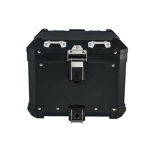 SJSJJAH For R1200GS DVENTUR R1250GS R1200 GSA LC F850GS F750GS ADV 2013-2024 Motorrad Stamm Top Fall Schwanz Box Aluminium topcase(Black) von SJSJJAH