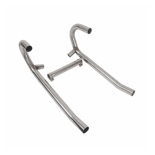 SJSJJAH For R45 R65 Auspuffkrümmer 35mm Motorrad Schalldämpfer Rohr Sammler Verteiler Edelstahl Cafe Racer Zubehör SJSJJAH For R45 R65 Auspuffkrümmer 35mm Motorrad Schalldämpfer Rohr Sammler Verteiler Edelstahl Cafe Racer Zubehör von SJSJJAH