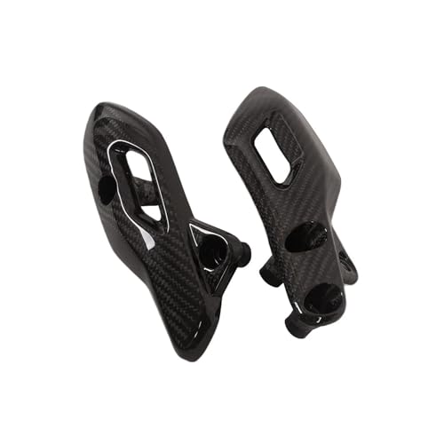 SJSJJAH For Rocket III 2020 2021 Motorrad Motor Unterseite Schutz Zubehör Halterung Carbon Fiber Gloss(Gloss) von SJSJJAH