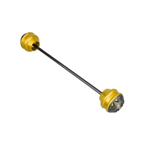 SJSJJAH For XADV750 XADV X-ADV 750 2017-2020 Vorne Hinten Rad Protector Achse Gabel Crash Slider(Rear wheel golden) von SJSJJAH