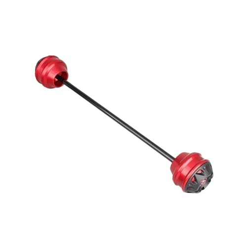SJSJJAH For XADV750 XADV X-ADV 750 2017-2020 Vorne Hinten Rad Protector Achse Gabel Crash Slider(Rear wheel red) von SJSJJAH