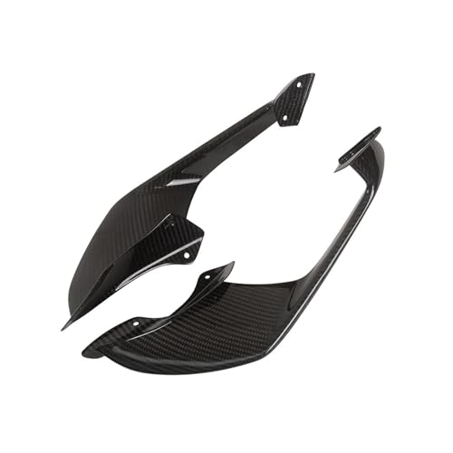 SJSJJAH For YZF R1 R1M 2020 2021 2022 2023 Motorrad Winglets Air Deflektor Seite Flügel Spoiler Carbon Faser(No blue) von SJSJJAH