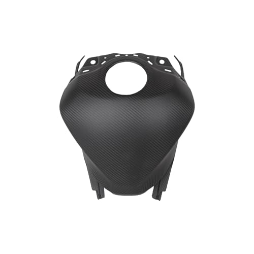 SJSJJAH For YZF R3 2022 2023 Real Carbon Fiber Kraftstoff Tank Schutz Abdeckung Schutz Motorrad Verkleidung Zubehör Teile(Matt Twill) von SJSJJAH