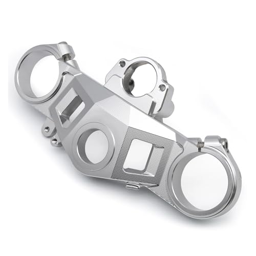 SJSJJAH Gabelbrücke Obere Gabelbrücke Top Clamp Zubehör for CBR1000RR CBR 1000 RR 2008-2019(Silver) von SJSJJAH