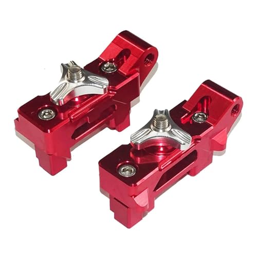 SJSJJAH Hinterrad-Kettenspanner-Adapter-Kit for FZ07 FZ-07 MT-07 Moto Cage XSR700 2014 2015 2016 2017 2018 2019 2020(Red) von SJSJJAH