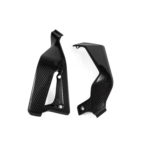 SJSJJAH Kohlefaser-Motorrad-Kühlerseitenabdeckung Cafe Racer-Oberseitenteile aus 100% Twill for Scrambler 2015 2016 2017 2018 von SJSJJAH