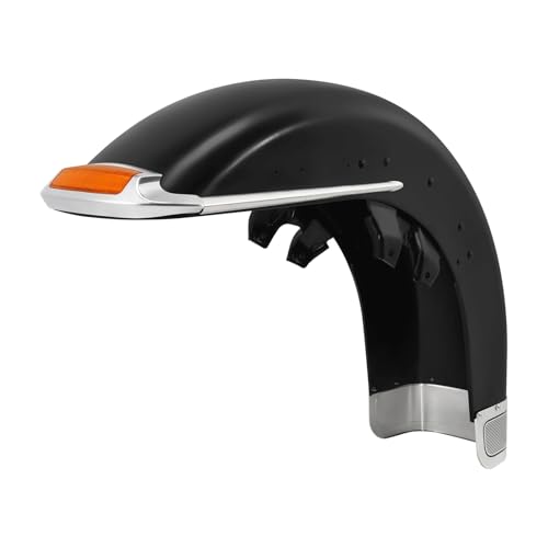 SJSJJAH Kotflügel vorne for Touring Tri Electra Glide Road King FLHT 1989-2013 Motorrad(Orange-Unpainted) von SJSJJAH