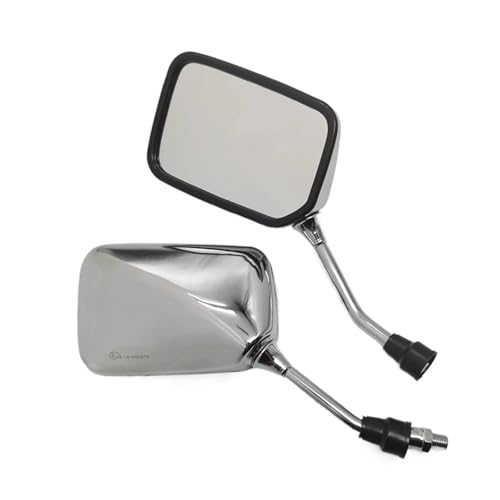 SJSJJAH Modifizierter quadratischer Rückspiegel aus Metall for Motorräder for VT1100 VT750 VT600 VF750 750, P-135 von SJSJJAH