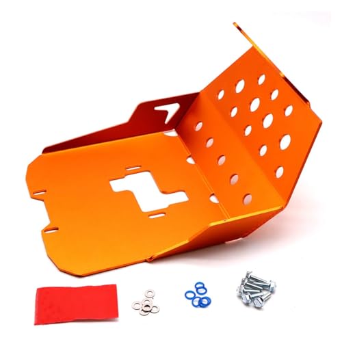 SJSJJAH Motor Motor Schutz Spoiler Skid Platte Bash Guard for 390 Duke 2013-2016(Orange) von SJSJJAH