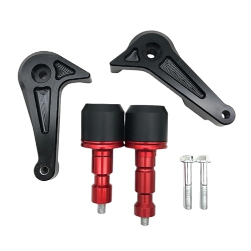 SJSJJAH Motorrad Aluminiumlegierung Fallschutzrahmen Slider Crash Pad Protector for YZF-R6 2017-2022 Zubehör Rot SJSJJAH Motorrad Aluminiumlegierung Fallschutzrahmen Slider Crash Pad Protector for YZF-R6 2017-2022 Zubehör Rot von SJSJJAH