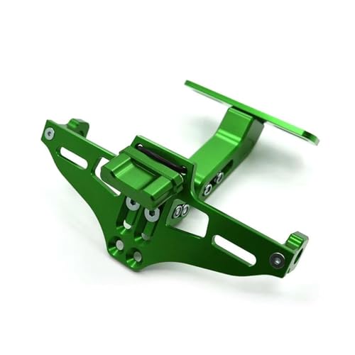 SJSJJAH Motorrad CNC-Kennzeichenhalter hinten passend for FZ1 FZ1N FZ1S FZ6 FZ6N FZ6R FZ6S FZ8 FAZER(Green) von SJSJJAH