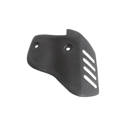 SJSJJAH Motorrad Carbon Fiber Auspuff Abdeckung Schalldämpfer Verkleidung Schutz 70mm for 848 1098(Matt) von SJSJJAH