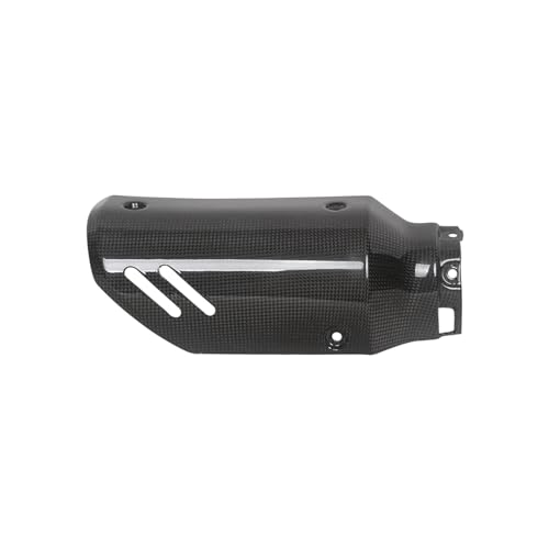 SJSJJAH Motorrad Carbon Fiber Auspuff Abdeckung Schalldämpfer Zubehör for Wüste X 2022 2023(Gloss) von SJSJJAH