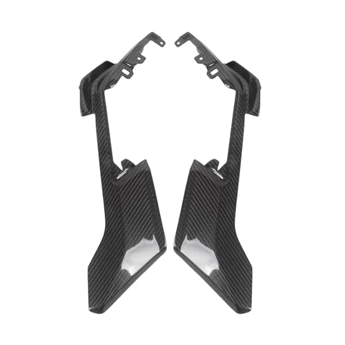 SJSJJAH Motorrad Carbon Fiber Unter Tank Seite Verkleidung for Street Triple 765 RS 2023 2024(Gloss) von SJSJJAH