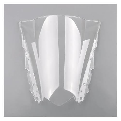 SJSJJAH Motorrad Double Bubble Windschutzscheibe ABS-Schild Passend for YZF-R25 2014-2016 YZF-R3 2015-2016(Clear) von SJSJJAH