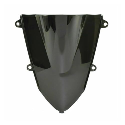 SJSJJAH Motorrad Double Bubble Windschutzscheibe Windschutzscheibe Bildschirm ABS Schild Fit for CBR500R CBR500RA 2019-2022(Black) von SJSJJAH