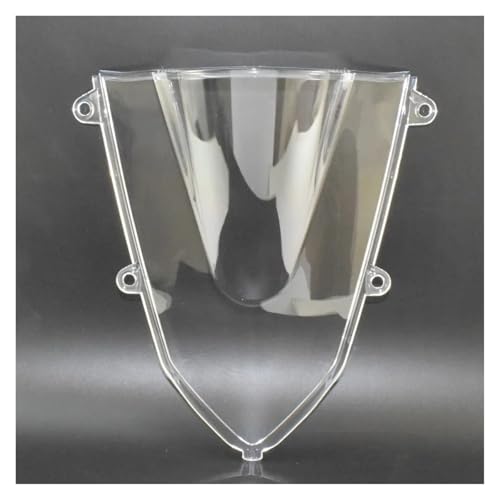 SJSJJAH Motorrad Double Bubble Windschutzscheibe Windschutzscheibe Bildschirm ABS Schild Fit for CBR500R CBR500RA 2019-2022(Clear) von SJSJJAH