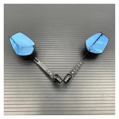 SJSJJAH Motorrad Einstellbare Seiten Spiegel CNC Rückspiegel for CB1000R CB650R CB300R SV650 MT03 Z650 von SJSJJAH