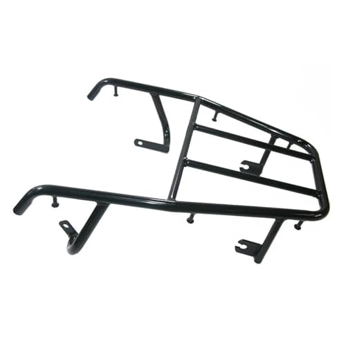SJSJJAH Motorrad Fracht Regal Metall Hinten Fender Rack for TW200 TW 200 Reise Sattel Gepäck(Gloss black) von SJSJJAH