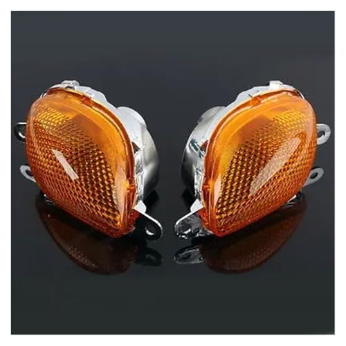 SJSJJAH Motorrad Front Blinker Anzeige Lampe Licht for Hayabusa GSXR1300 1999-2007(Orange Lens) von SJSJJAH