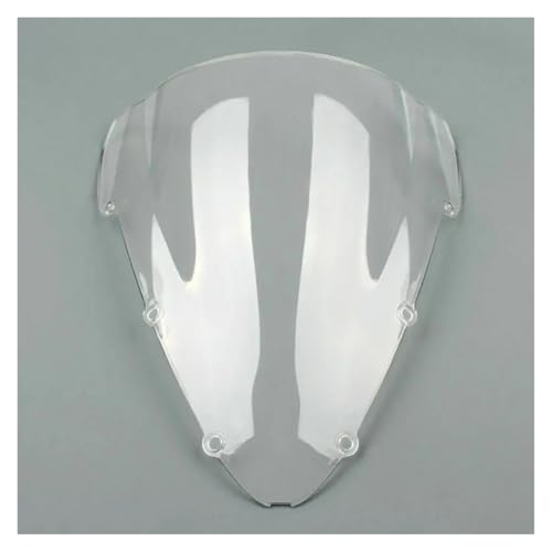 SJSJJAH Motorrad Klar Double Bubble Windschutzscheibe Windschutzscheibe Bildschirm ABS Schild Fit for CBR600 F4i 2001-2007 SJSJJAH Motorrad Klar Double Bubble Windschutzscheibe Windschutzscheibe Bildschirm ABS Schild Fit for CBR600 F4i 2001-2007 von SJSJJAH