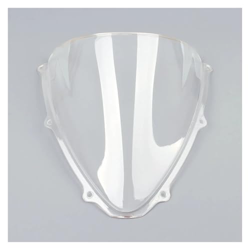 SJSJJAH Motorrad Klar Double Bubble Windschutzscheibe Windschutzscheibe Bildschirm ABS Schild Fit for GSXR600 GSX-R750 2006-2007 K6 SJSJJAH Motorrad Klar Double Bubble Windschutzscheibe Windschutzscheibe Bildschirm ABS Schild Fit for GSXR600 GSX-R750 2006-2007 K6 von SJSJJAH