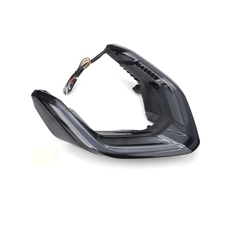 SJSJJAH Motorrad-LED-Rücklicht E-geprüft Bremse hinten Blinker Bremsleuchte 12V for PANIGALE V2/V4/V4S/V4R 2018-2022 von SJSJJAH