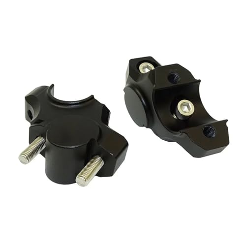 SJSJJAH Motorrad MT09 Lenker Riser Up 30mm Rückwärts 25mm Halterung Kit for YZF MT-09 FZ-09 SXR900 2013 2014 2015 2016 von SJSJJAH