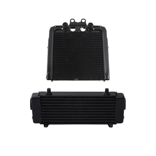 SJSJJAH Motorrad Motor Kühler Ölkühler Kühlung for V-Rod VRSCA VRSCB 2004-2013 von SJSJJAH