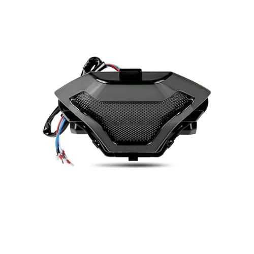 SJSJJAH Motorrad Rücklicht Rot Gelb Bremslicht Blinker Lampe Fahrlichter for R3 R25 MT07 MT03 MT25 2013-2023 12V von SJSJJAH
