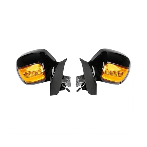 SJSJJAH Motorrad Rückspiegel Mit Blinker for Goldwing GL1800 2001-2017 2011 2010 Zubehör(A Style) von SJSJJAH