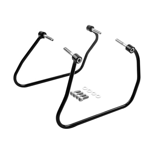 SJSJJAH Motorrad Sattel Unterstützung Halterung Kit for Softail Schlank Street Bob FXBB FLSL 2018-2022(Black) von SJSJJAH
