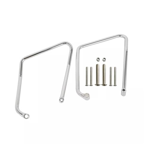 SJSJJAH Motorrad Satteltaschenhalterungen for Sportster XL 883 1200 2004-2016 15(Chrome) von SJSJJAH