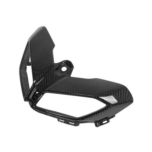 SJSJJAH Motorrad-Scheinwerferabdeckung, Schale aus Kohlefaser, Scheinwerfer-Frontverkleidung aus Kohlefaser for MT09 2018 2019 2020 von SJSJJAH